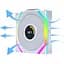 Кулер для корпуса Lian Li Uni Fan SL WIRELESS LCD Reverse, 120-1 (G99.12RSLLCD1W1W.00) - миниатюра 7