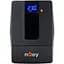 Джерело безперебійного живлення NJOY Horus Plus 600 (PWUP-LI060H1-AZ01B) Lin.int., AVR, 2 x евро, USB, LCD, пластик - мініатюра 1