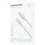Кабель Proove Striped Silicone USB-A to Lightning 1m White (CCSS00001102) [133336] - мініатюра 2