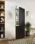 Холодильник Gorenje 185х60х60см 2 двері 204(96) л А++ NoFrost+ LED дисплей чорний (NRK6192ABK4) - мініатюра 6