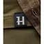 Футболка Harkila H-logo S/S T-shirt L Dark olive - мініатюра 7