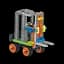 Конструктор Zephyr Blix Rack and Pinion полипропиленовый развивающий с моторчиком 150 элементов 6 моделей - миниатюра 2