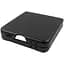 Кожаный чехол Leather Case (AAA) для Samsung Galaxy Z Flip6 Black - миниатюра 4