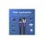 Патч-корд 0.5м, FTP cat 7 RJ-45 black Vention (ICABD) - мініатюра 6