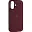 Чохол Silicone Case для Apple iPhone 16 Plum AA [115089] - мініатюра 1