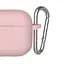 Чехол Blueo Liquid Silicone Case + Carbine для Apple AirPods 3 Pink [64694] - миниатюра 3