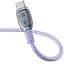 Кабель Baseus Pudding Series Fast Charging Cable USB to Type-C 100W 1.2m P10355703511-00 Purple - мініатюра 4