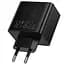 СЗУ Borofone BAS16A Erudite PD45W+QC3.0 (1USB-A/1C) Black - миниатюра 6