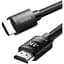 Кабель Ugreen HD119 4K HDMI Cable Male to Male Braided 1 м Black (30999) - мініатюра 1