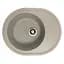 Кухонная мойка Adamant VAST avena 610x495x200 мм, с крылом 61 см - миниатюра 1