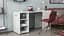 Стол-тумба трансформер Смарт 1/2 Ferrum-decor 750x1450x600 ДСП Бетон 16 мм (FRD-105080) - миниатюра 10
