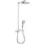 Душова система Hansgrohe Raindance Select E 300 2Jet з термостатом ShowerTablet White/Chrome 27126400, Хром - мініатюра 1