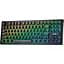 Клавіатура Aula Wind F3032 Mechanical KRGD Brown EN/UA Black + 21 Yellow keys [6948391201740] [90993] - мініатюра 1