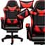Крісло геймерське Yato Player з підставкою для ніг та масажем Red/Black (100001) - мініатюра 2