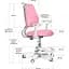 Детское кресло Evo-Kids Mio Ergo Pink (Y-507 KP) - миниатюра 2