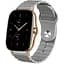 Ремінець BeWatch для Amazfit BIP/Bip Lite/Bip U/Pro/Mini/GTS/GTS 2 (E)/GTR 42мм силіконовий 20 мм Wave Сірий (1010707) - мініатюра 1