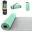 Коврик (мат) для йоги та фітнесу 4FIZJO TPE 1 см Mint/Grey 4FJ0202 (P-5907739311917) - мініатюра 2