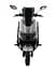Электроскутер Двухместный Crosser V1 PRO (2000W 76.8V/30Ah) Зеленый - миниатюра 2