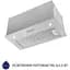 Витяжка вбудована Minola HBI 5627 GR 1000 LED - мініатюра 4