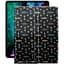 Чехол StatusCASE из экокожи для планшета Apple iPad Pro 12,9 2020 Фэшн черный - миниатюра 1