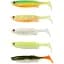 Силикон Savage Gear Fat Minnow T-Tail 130 мм 20.0g Darkwater Mix (5 шт/уп) - миниатюра 1