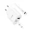 Блок и кабель Lightning Hoco C95A Lineal PD 20W + QC3.0 (евро вилка) - миниатюра 2