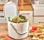 Контейнер для сміття підвісний Snips Kitchen Compost Bin з кришкою та ручкою 3 л білий (8001136907166) - мініатюра 5