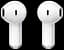 Наушники Enco Buds3 ETEG1 Snow White OPPO teh0021309 - миниатюра 3