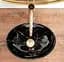 Умивальник Rea Sofia 27x35 mini black marble shine (REA-U6963), Глянцева - мініатюра 4