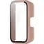 Чохол-накладка DK для Samsung Galaxy Fit3 (R390) Пластик Gloss Glass Full Cover (pink) - мініатюра 1