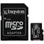 Карта пам'яті Kingston microSDXC Canvas Select Plus 128GB Class 10 UHS-1 + SD адаптер [SDCS2/128GB] [59154] - мініатюра 1