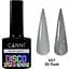 Світловідбиваючий гель-лак Canni Disco 3D flash №557 milky-gray 7.3 мл - мініатюра 2