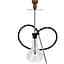 Кальян Tiaga Hookah Classic Silver Crystal Clear - мініатюра 2