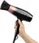 Фен Remington Rose Shimmer, 2200Вт, 3 режима, диффузор, ионизация, холодный обдув, черно-розовый - миниатюра 4