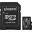 Карта памяти Kingston microSDXC Canvas Select Plus 256GB Class 10 UHS-I U1 V10 A1 + SD адаптер (SDCS3/256GB) [144833] - миниатюра 1