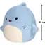 М'яка іграшка Squishmallows Акула Дейві 30 см (SQCR03538) - мініатюра 4