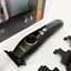 Тример чоловічий VGR V-299 машинка для стрижки волосся з насадками LED-дисплей 10 Вт Чорний - мініатюра 4