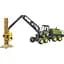 Іграшкова машинка Bruder Харвестер John Deere 1270G з 1 колодою 1:16 (02135) - мініатюра 1