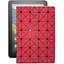 Чехол StatusCASE из экокожи для планшета Amazon Fire HD 8 2020 Красный ромб - миниатюра 1