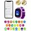 Дитячий водонепроникний смарт-годинник AmiGo GO005 4G WIFI Thermometer Purple [59324] - мініатюра 6