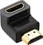 Адаптер Ugreen HD112 HDMI Male to Female Adapter чорний Up (20110) - мініатюра 3
