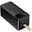 УМБ Choetech 50000mAh, 22,5W PD QC3.0, USB-C In/out, 2xUSB-A Li-pol чорна - мініатюра 2