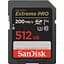 Карта памяти SanDisk 512GB SD class 10 UHS-I U3 V30 Extreme PRO (SDSDXXD-512G-GN4IN) [163461] - миниатюра 1