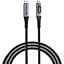 Дата кабель USB-C to USB-C 1.2m with display 240W black Verbatim (31849) - миниатюра 1