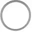 Пластини для автотримачів Baseus Halo Series Magnetic Metal Ring Silver (PCCH000012) [117260] - мініатюра 4