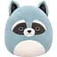 М'яка іграшка Squishmallows Єнот Роккі 19 см (SQCR05407) - мініатюра 1