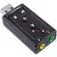 Звуковая карта 7.1 USB QTS-007 Black (16160) - миниатюра 1