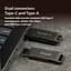 USB флеш накопитель Patriot 64GB Rage R550 Matte Black USB/Type-C 3.2 (PE64GR550DSAD) - миниатюра 7