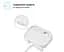 Силіконовий чохол для навушників Apple AirPods Pro, Silicone Case, білий, захисний чохол, ультратонкий і легкий, захист від подряпин, пилу та ударів, м"який силікон, ArmorStandart (ARM56087) - мініатюра 3