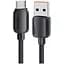 Дата кабель USB 2.0 AM to USB-C 3.0m 100W black Essager (EXC7A-WLC01-P) - миниатюра 1